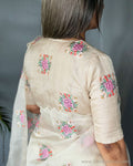 BL-F22710R Tussar BlouseR