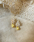 AG-V04294 Gold Yellow Earring