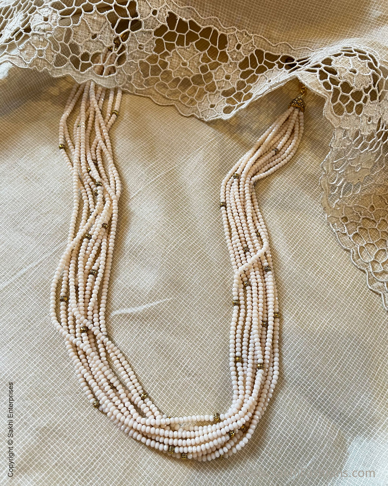 AJ-V02286 Cream bunch Mala