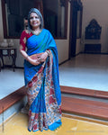 EE-V03591 Kalam Kanchi Sari