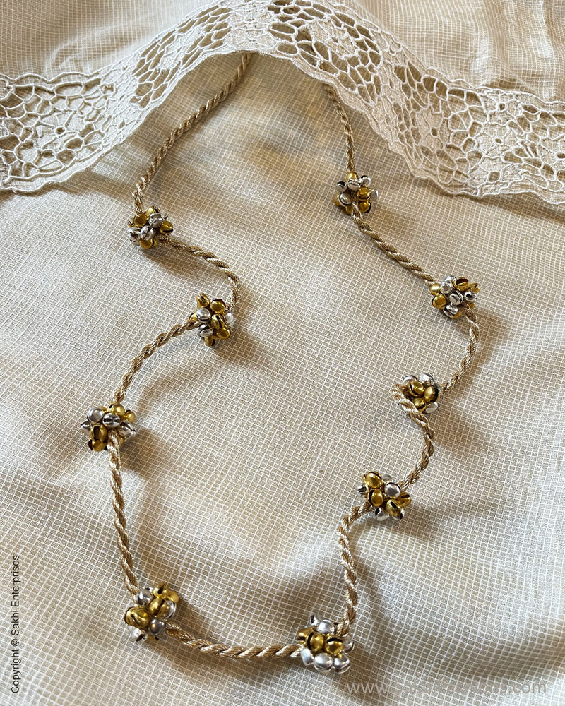 AJ-V04239 Gold Ghunghuroo Mala