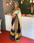 EE-V04207 Abstract Tussar Sari