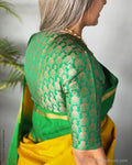 BL-R26671 Green Banarsi RBlouse