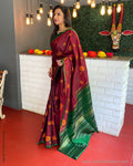 EE-V04574 Floral Kanchi sari