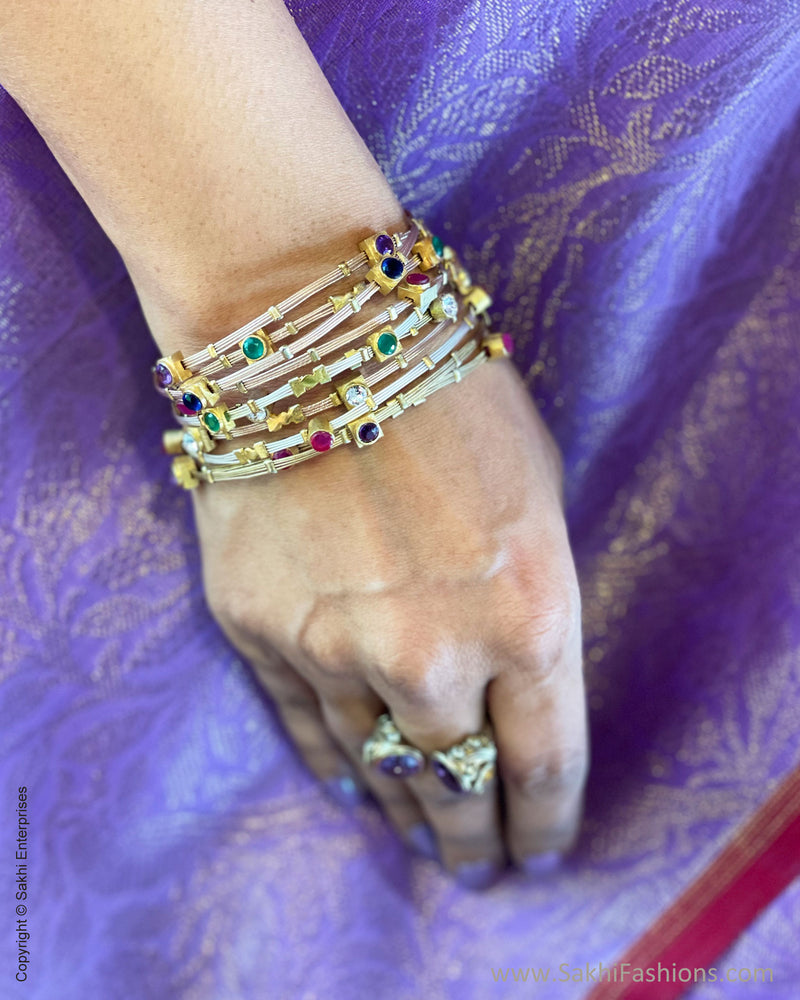 EE-D08181 Purple Kora Kanchi