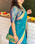 AC-V05064 Green Kanchi clutch