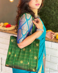 AC-V05061 Green Kanchi Tote