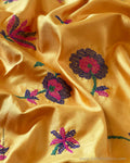 BL-V06961 Mustard Kanchi BlouseF