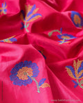 BL-V06957 Red Kanchi BlouseF
