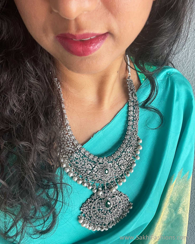 EE-V04748 Green Kanchi saree
