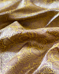 BL-V08231 Yellow Banarsi Blouse