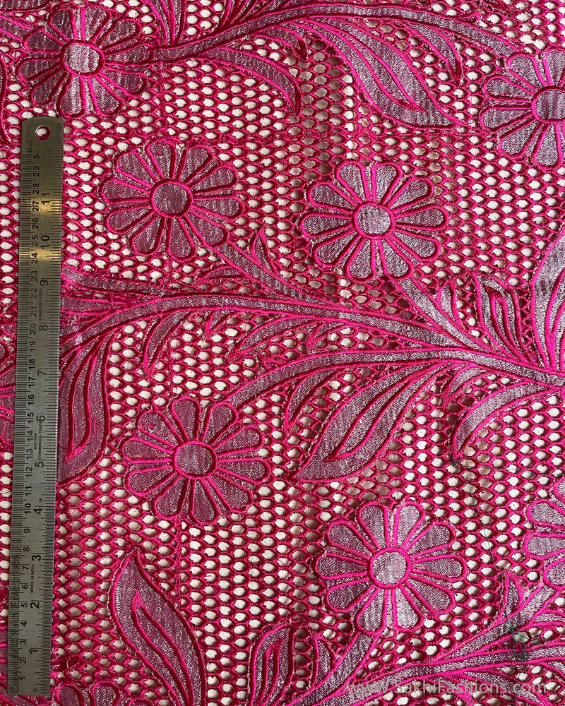 BL-V10903 Pink Cutwork Rblouse