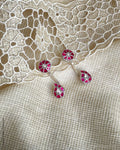 AS-V15342 Silver Meenakari Earring