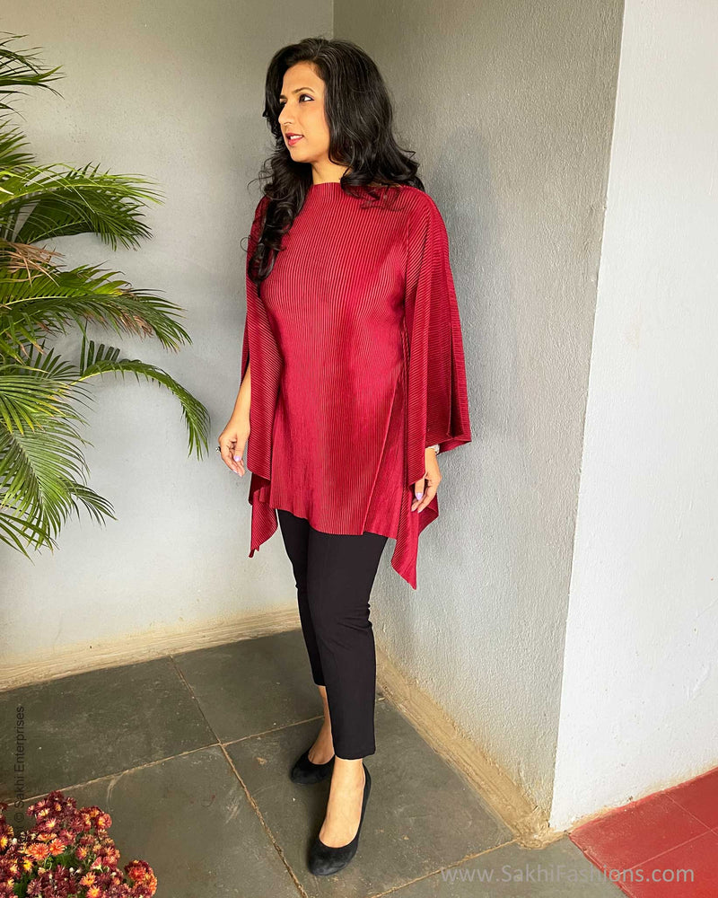 EE-V14700 Maroon Crush Top