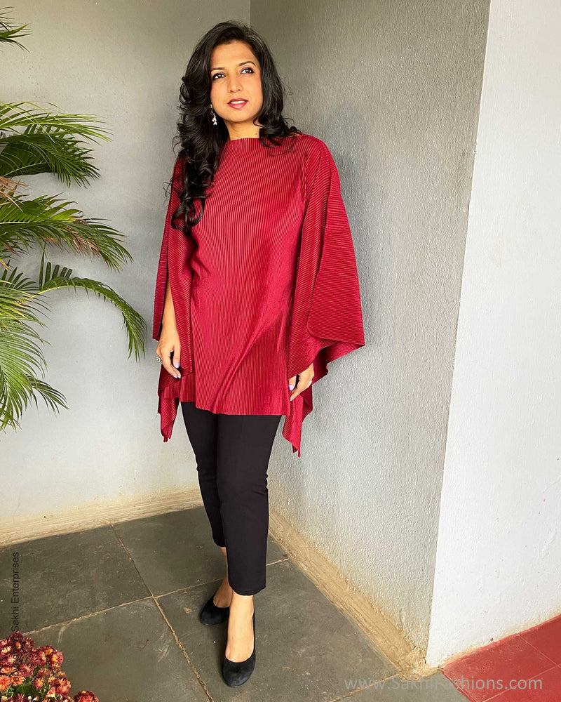EE-V14700 Maroon Crush Top