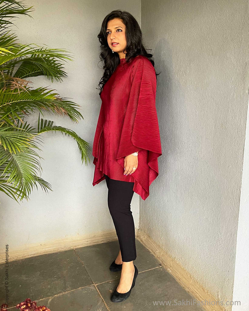 EE-V14700 Maroon Crush Top