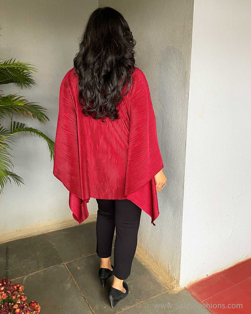 EE-V14700 Maroon Crush Top