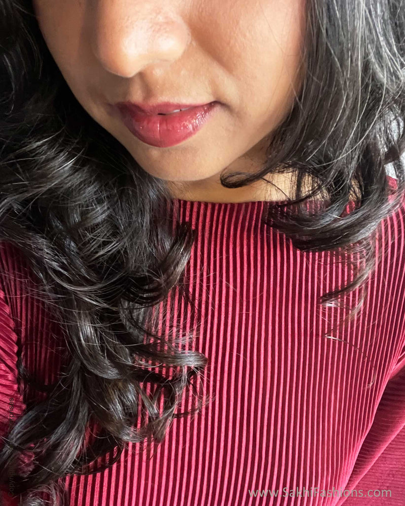 EE-V14700 Maroon Crush Top