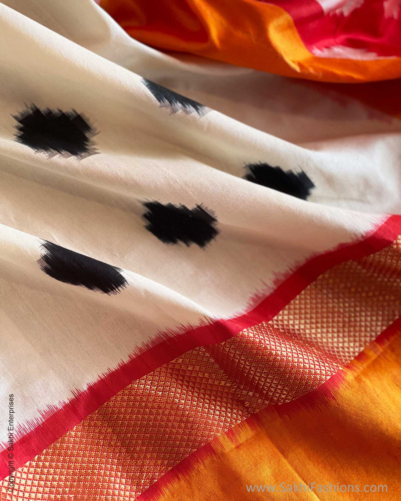 EE-V15435 Yellow Handwoven Ikat