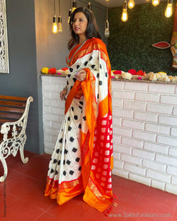 EE-V15435 Yellow Handwoven Ikat