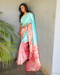 EE-V15219 Blue TieDye Kanchi