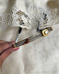 AS-V16485 Silver Gold Choker