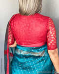 BL-F46688 Red Lace Blouse