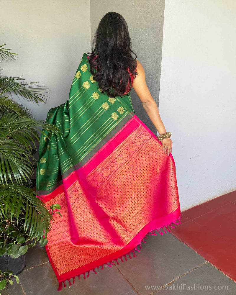EE-V17381 Green Pink Kanchi