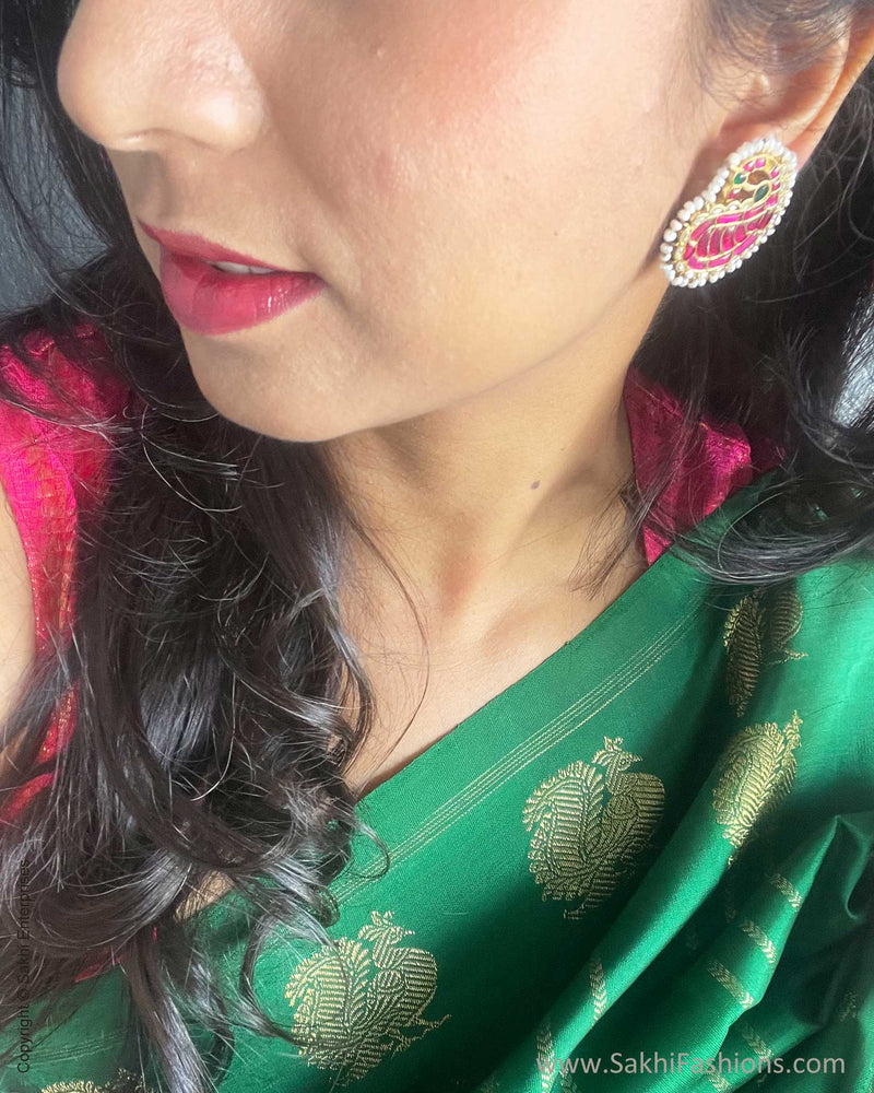 EE-V17381 Green Pink Kanchi