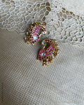 AS-V17717 Red Peacock Stud