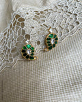 AS-V17727 Green Mango Studs