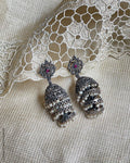 AS-V16495 Silver Jhumka