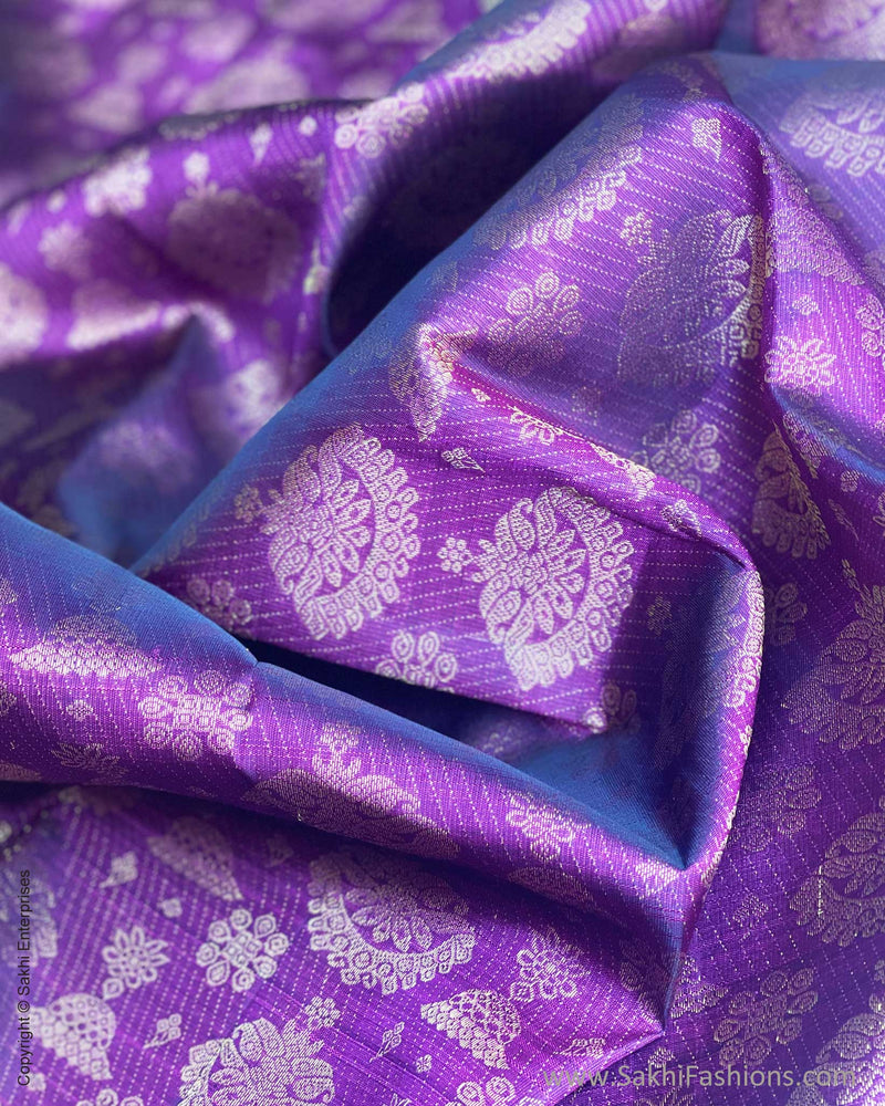 BL-V17288 Purple Kanchi Blouse