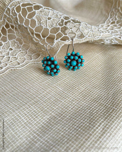AS-V232241 Silver Turquoise Earring