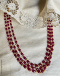 AJ-V12431 Ruby Pearl Mala