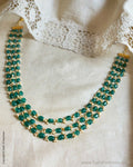 AJ-V12432 Green Pearl Mala