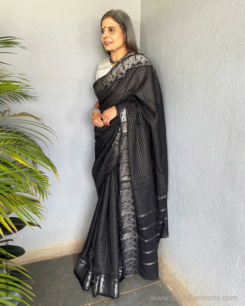 EE-V10690 Black Madurai Cotton