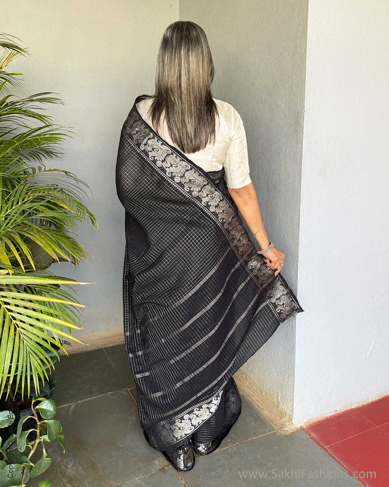 EE-V10690 Black Madurai Cotton