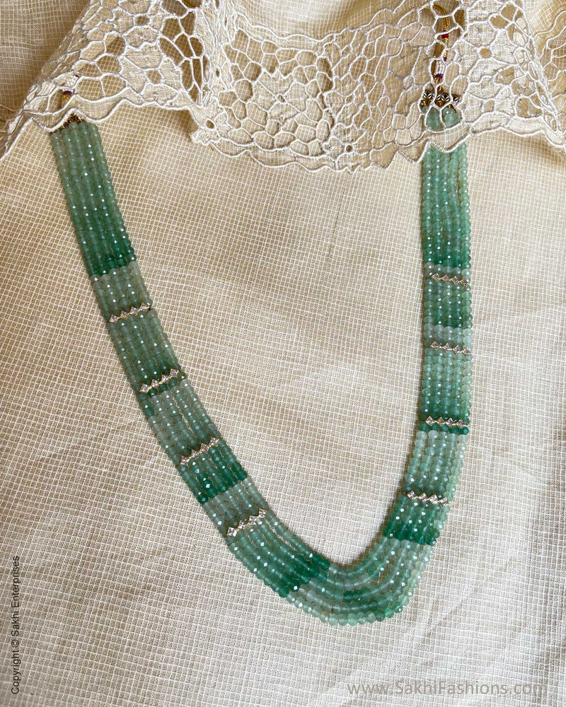 AGDR-10299G Green Gold mala