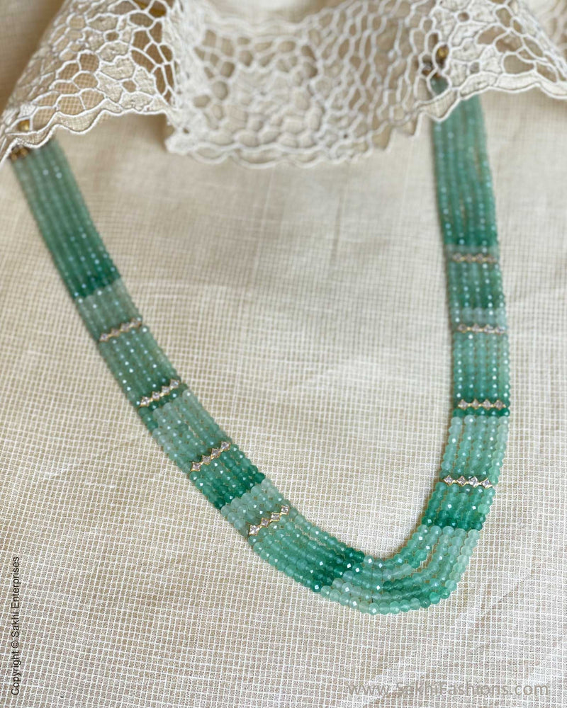 AGDR-10299G Green Gold mala