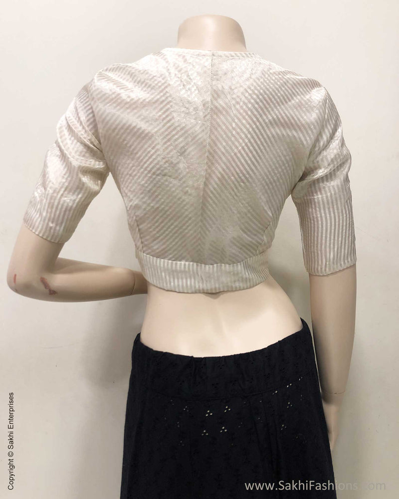 BL-F30494 Chanderi RBlouse