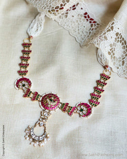 AS-V17810 Pearl Statement necklace
