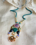 AS-V17818 Silver Pendant mala