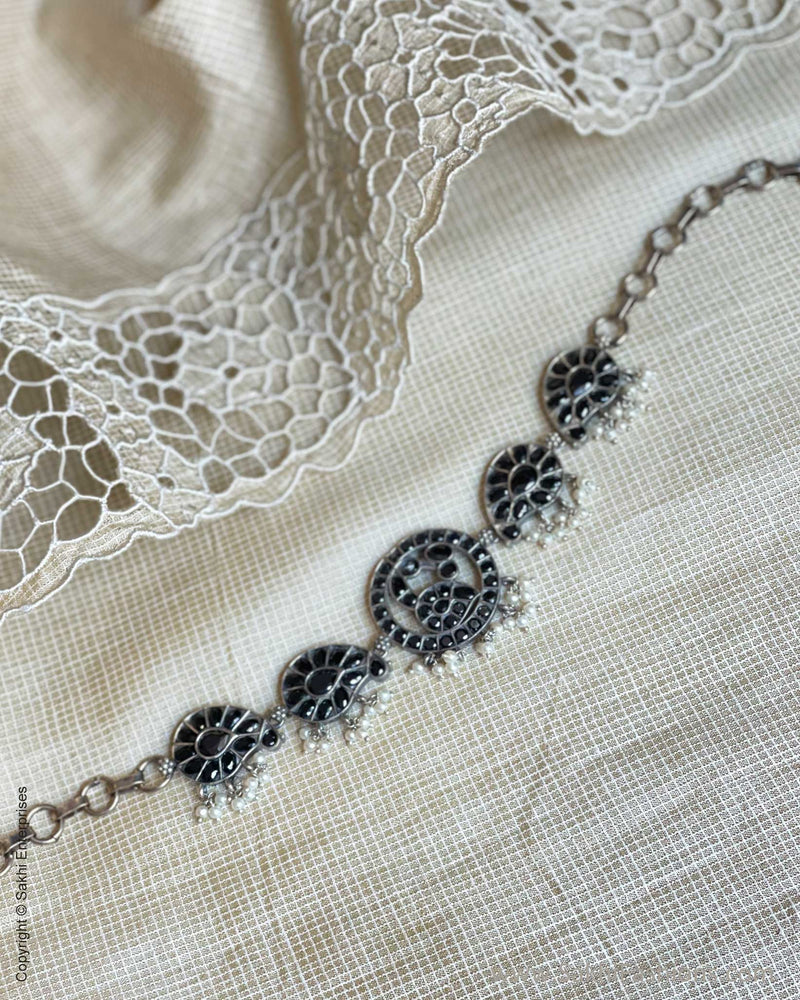 AJ-V16628 Black Necklace Choker