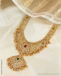 AS-V20376 Silver Gold Necklace