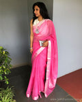 EE-S37971 Pink Silver Mangalgiri