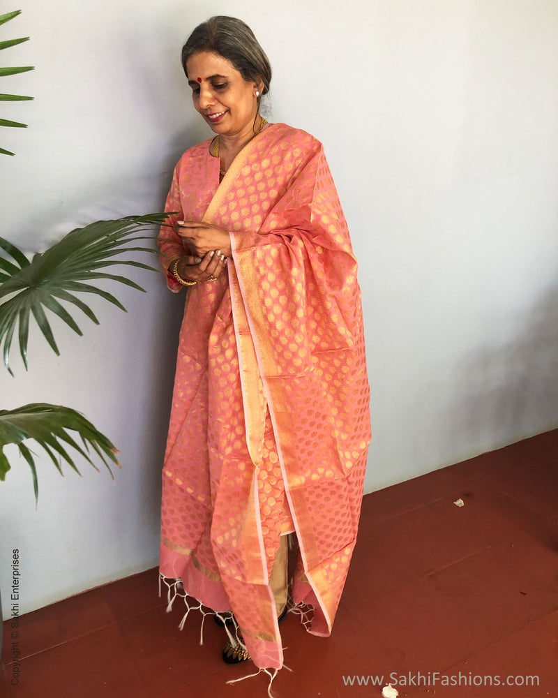 EE-S39193 Peach Kota Salwar