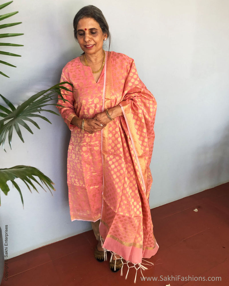 EE-S39193 Peach Kota Salwar