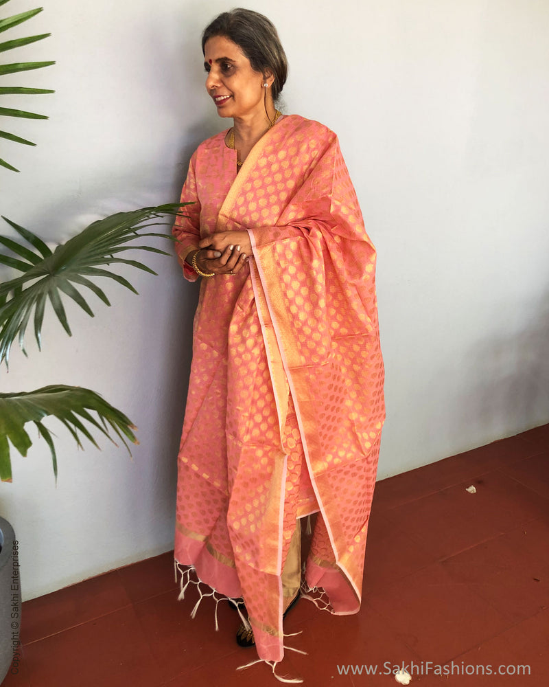 EE-S39193 Peach Kota Salwar