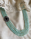 AJ-V20992 Jaipur Bead pendant Mala